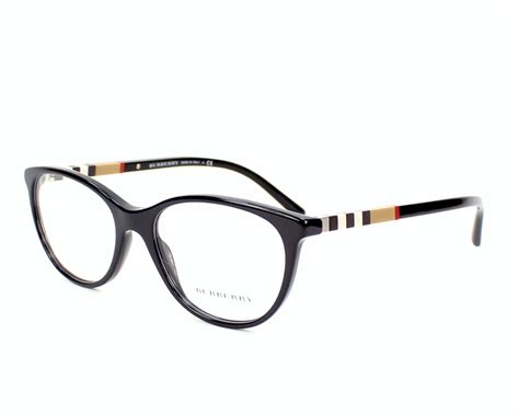 burberry brillengestelle 2205 3001|Burberry BE2205 3001 Eyeglasses in Black .